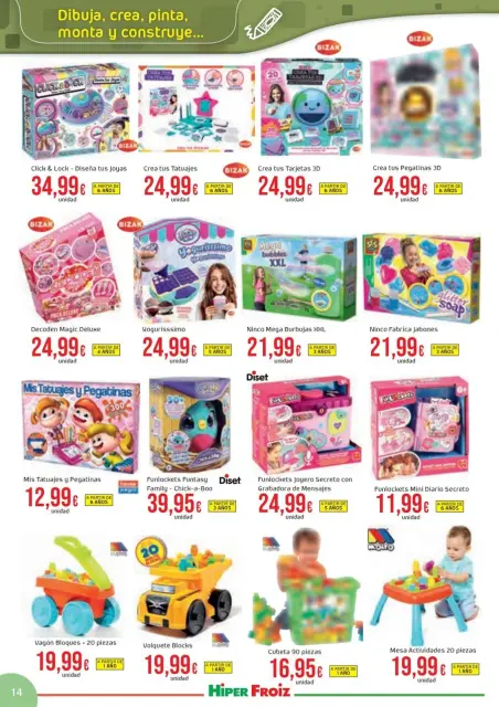 Ofertas de Froiz España de 22 noviembre a 5 enero 2026 Ofertas del folleto de juguetes - Página 14