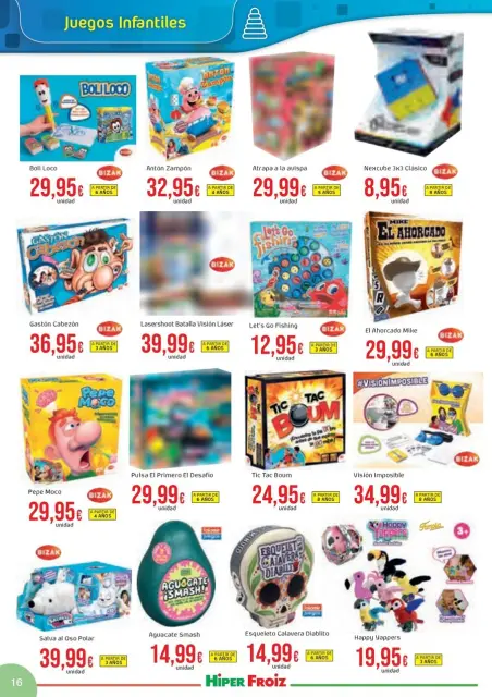 Ofertas de Froiz España de 22 noviembre a 5 enero 2026 Ofertas del folleto de juguetes - Página 16