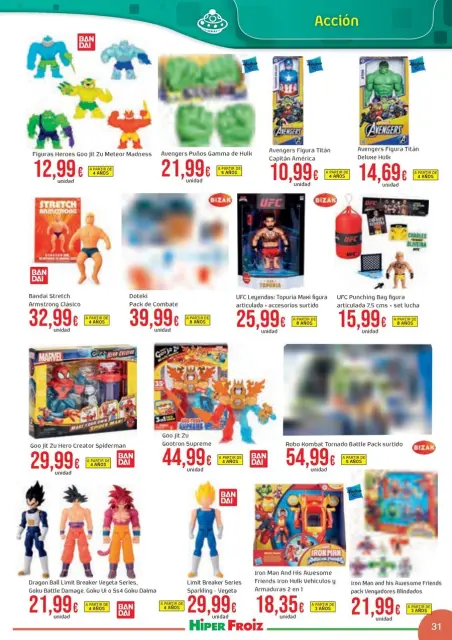 Ofertas de Froiz España de 22 noviembre a 5 enero 2026 Ofertas del folleto de juguetes - Página 31
