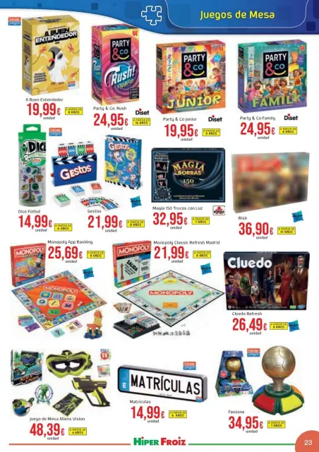 Ofertas de Froiz España de 22 noviembre a 5 enero 2026 Ofertas del folleto de juguetes - Página 23