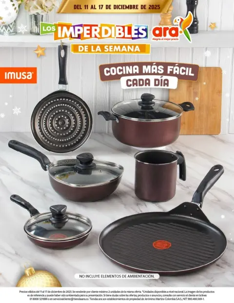 Ofertas de Tiendas ara Colombia de 11 a 17 diciembre 2025 oferta semanal - Página 1