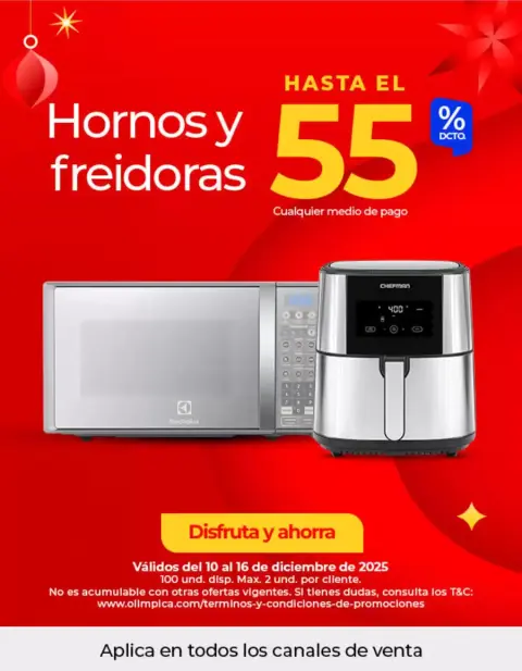 Ofertas de Olímpica Colombia de 10 a 16 diciembre 2025 Promoción especial - Página 1