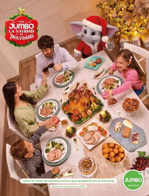 Ofertas de Tiendas Jumbo Colombia de 12 a 31 diciembre 2025 Catálogo Cenas y Novenas - Página 1