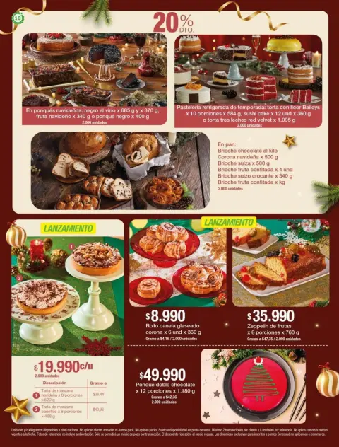 Ofertas de Tiendas Jumbo Colombia de 12 a 31 diciembre 2025 Catálogo Cenas y Novenas - Página 18