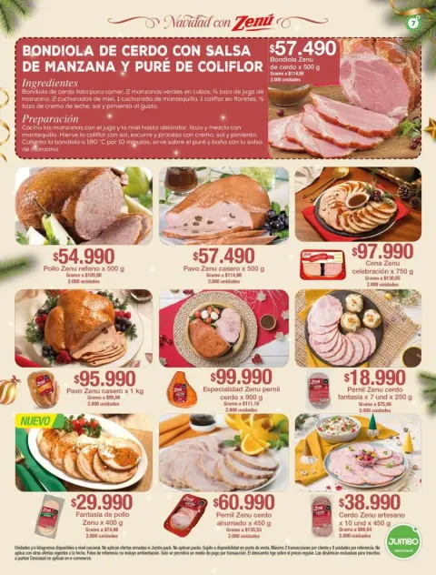 Ofertas de Tiendas Jumbo Colombia de 12 a 31 diciembre 2025 Catálogo Cenas y Novenas - Página 7