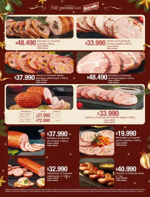 Ofertas de Tiendas Jumbo Colombia de 12 a 31 diciembre 2025 Catálogo Cenas y Novenas - Página 6