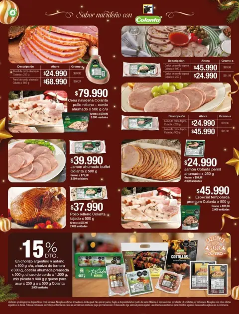 Ofertas de Tiendas Jumbo Colombia de 12 a 31 diciembre 2025 Catálogo Cenas y Novenas - Página 4
