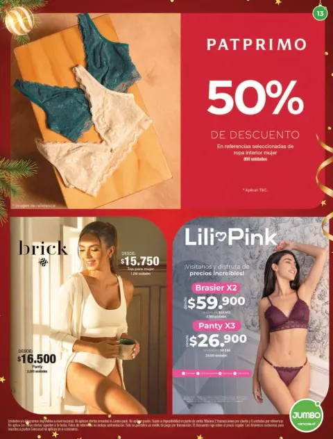 Ofertas de Tiendas Jumbo Colombia de 4 a 31 diciembre 2025 Ofertas de ropa y calzado. - Página 13