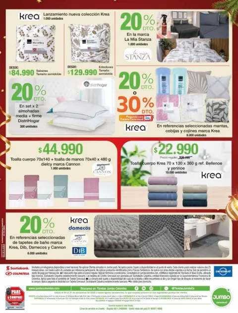 Ofertas de Tiendas Jumbo Colombia de 4 a 31 diciembre 2025 Ofertas de ropa y calzado. - Página 32