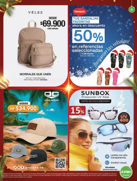 Ofertas de Tiendas Jumbo Colombia de 4 a 31 diciembre 2025 Ofertas de ropa y calzado. - Página 21
