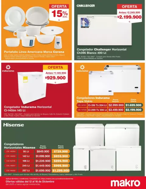 Ofertas de Makro Colombia de 12 a 18 diciembre 2025 Promoción especial - Página 4