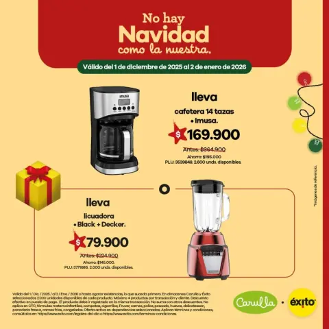 Ofertas de Carulla Colombia de 12 diciembre a 2 enero 2026 Ofertas exclusivas - Página 10