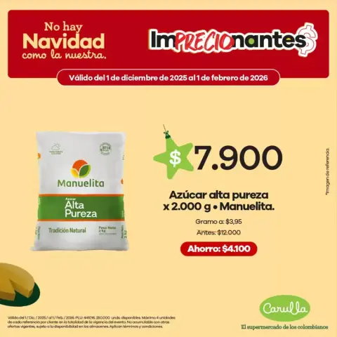 Ofertas de Carulla Colombia de 12 diciembre a 2 enero 2026 Ofertas exclusivas - Página 14