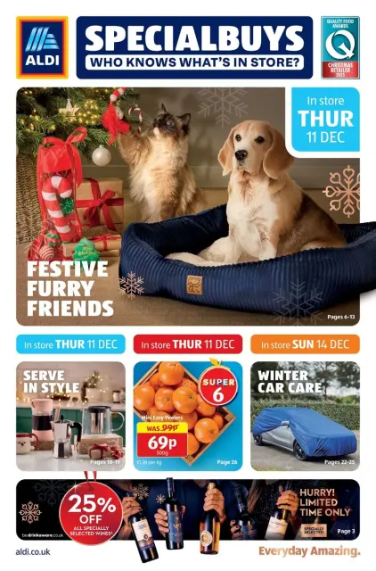 Ofertas de ALDI Reino Unido de 11 a 14 diciembre 2025 Ofertas para Cazadores de Gangas - Página 1