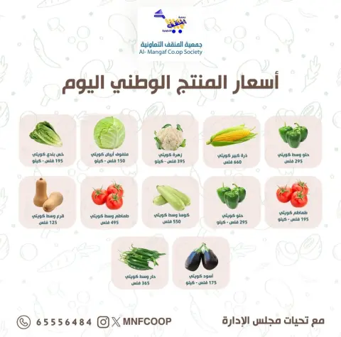 MNF co-op Kuwait Offers from 13 to 14 December 2025 Vegetable and Fruit Festival Offers - Page 5