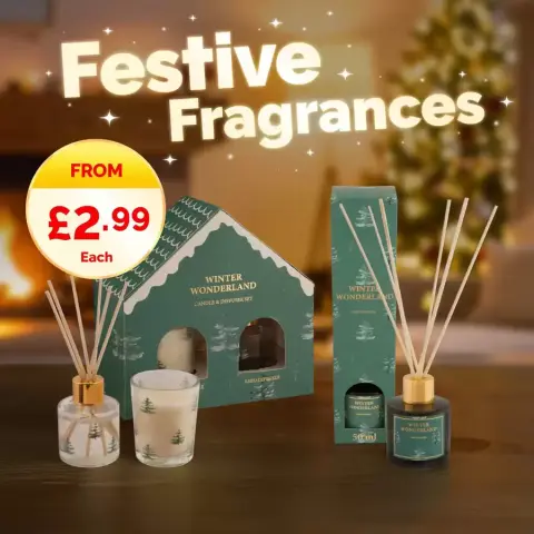 Ofertas de Poundstretcher Reino Unido de 3 a 31 diciembre 2025 Fragancias Festivas - Página 1