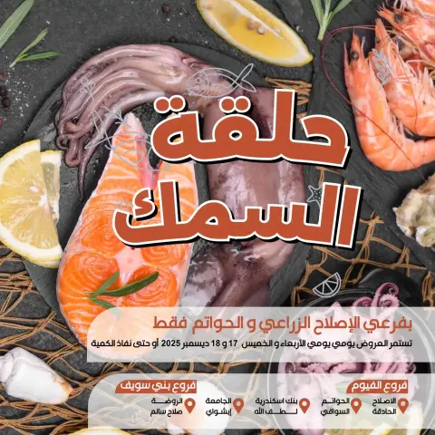 Arafa market Egypt Offers from 17 to 18 December 2025 Seafood Deals - Page 1
