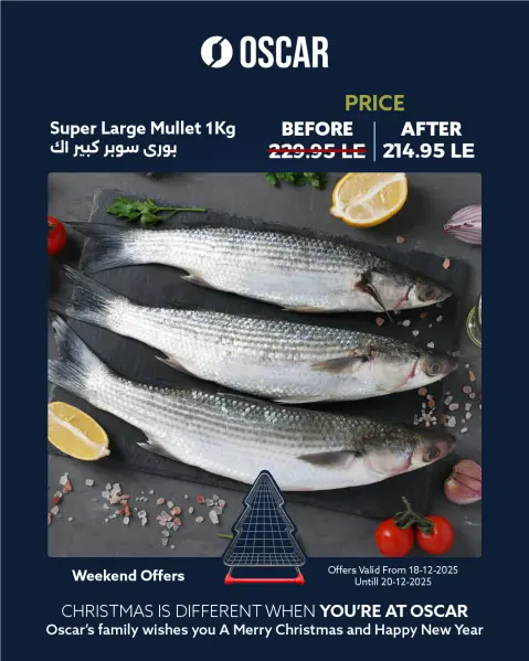 Oscar Grand Stores Egypt Offers from 18 to 20 December 2025 Weekend Deals - Page 1