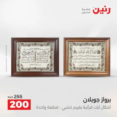 Raneen Egypt Offers from 23 to 24 December 2025 Decorative pieces offers - Page 9