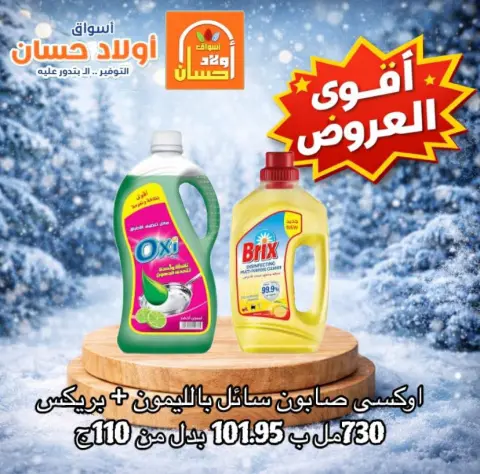 Hassan Sons Markets Egypt Offers from 24 to 30 December 2025 Detergent offers - Page 1