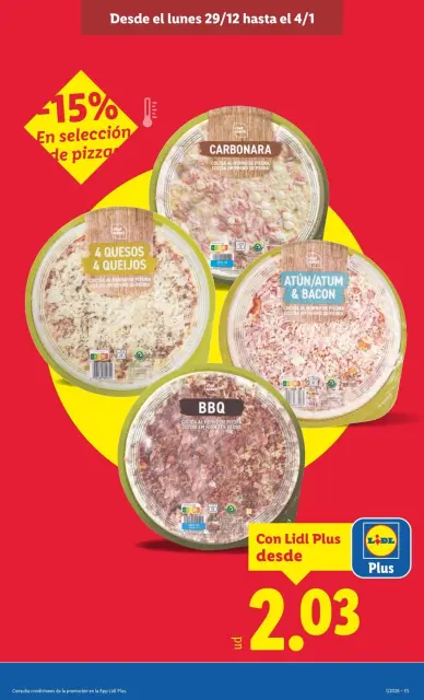 Ofertas de Lidl España de 29 diciembre a 4 enero 2026 ofertas semanales - Página 11