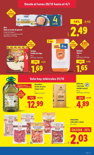 Ofertas de Lidl España de 29 diciembre a 4 enero 2026 ofertas semanales - Página 19