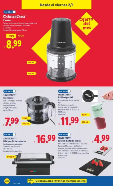 Ofertas de Lidl España de 29 diciembre a 4 enero 2026 Ofertas de bazar - Página 18