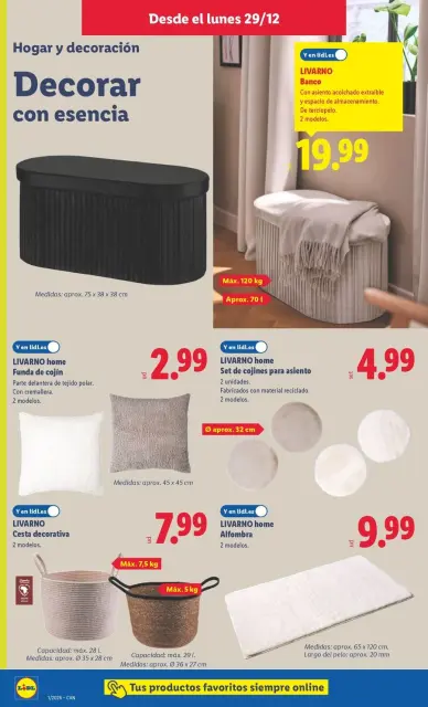 Ofertas de Lidl España de 29 diciembre a 4 enero 2026 Ofertas de bazar - Página 10