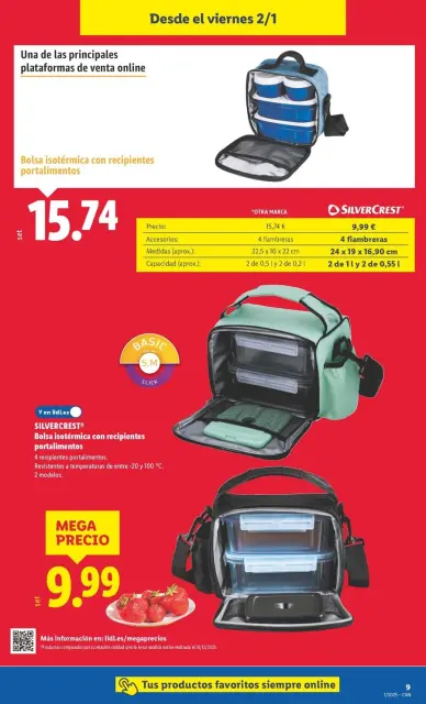 Ofertas de Lidl España de 29 diciembre a 4 enero 2026 Ofertas de bazar - Página 17