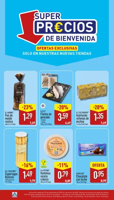 Offres ALDI Espagne de 22 décembre à 4 janvier 2026 Super prix - Page 1