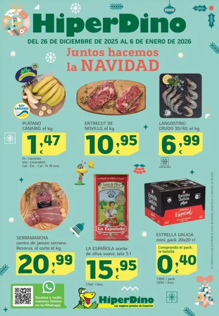 Ofertas de HiperDino España de 26 diciembre a 6 enero 2026 Nuevas ofertas - Página 1