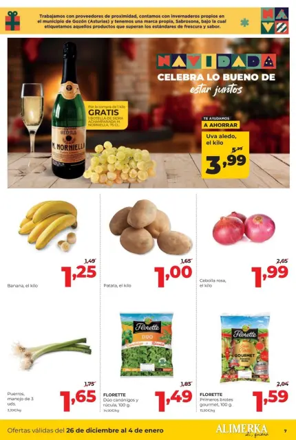 Ofertas de ‎Alimerka Supermercados‎ España de 26 diciembre a 4 enero 2026 Nuevas ofertas - Página 7