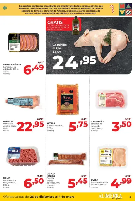 Ofertas de ‎Alimerka Supermercados‎ España de 26 diciembre a 4 enero 2026 Nuevas ofertas - Página 5