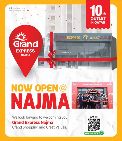 Grand Hypermarket Qatar Offers Sunday 28 December Anniversary offers - Page 8