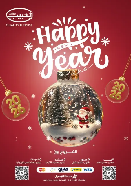 Al Habeeb Market Egypt Offers from 28 December to 3 January 2026 Happy New Year offers - Page 1