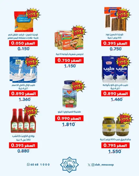 Dah & Mns co-op Kuwait Offers from 29 to 31 December 2025 Year-End Festival Offers - Page 32