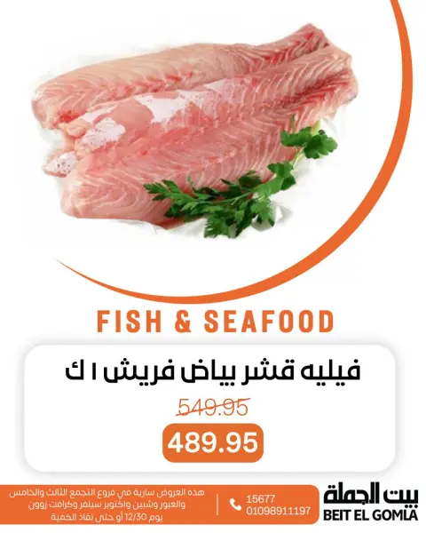 Gomla House Egypt Offers Tuesday 30 December Seafood Deals - Page 3
