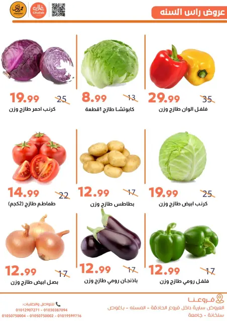 Ghallab Markets Egypt Offers from 30 December to 2 January 2026 New Year Offers - Page 3