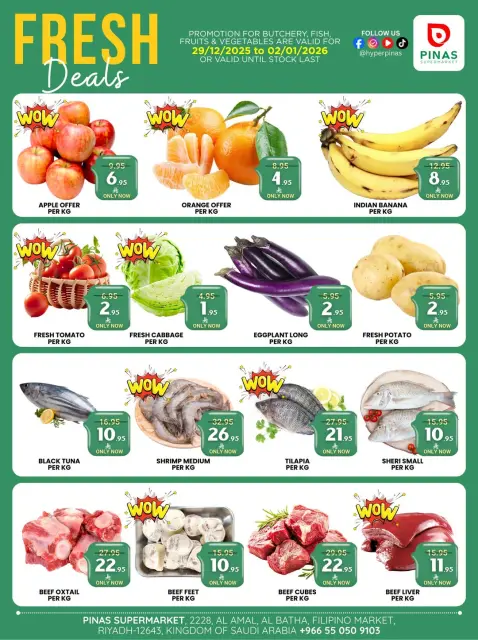 Pinas Supermarket  Riyadh and Batha  Offers from 29 December to 6 January Happy New Year offers - Page 2