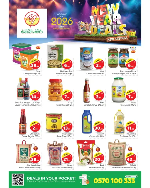 Ofertas de Hipermercado Makkah  Malaz  de 31 diciembre a 10 enero Ofertas de Feliz Año Nuevo - Página 9