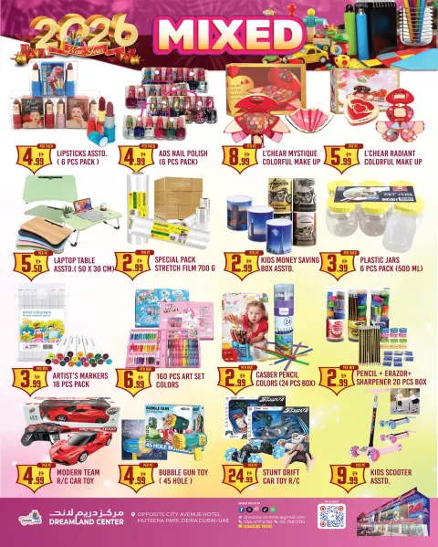 Offres supermarché Dream Land Émirats arabes unis de 1 à 15 janvier 2026 Offres de bienvenue pour 2026 - Page 6