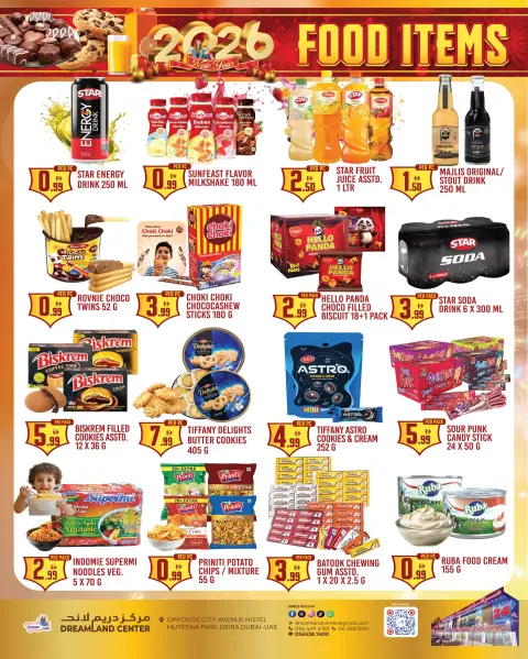Offres supermarché Dream Land Émirats arabes unis de 1 à 15 janvier 2026 Offres de bienvenue pour 2026 - Page 12