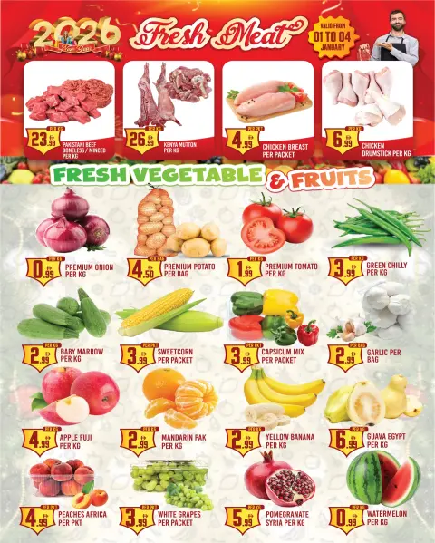 Offres supermarché Dream Land Émirats arabes unis de 1 à 15 janvier 2026 Offres de bienvenue pour 2026 - Page 2