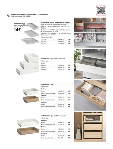 Ofertas de IKEA España de 2 septiembre a 31 enero 2026 Catálogo 2623 GUIA DE COMPRA DE PAX BAL - Página 21