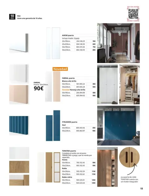 Ofertas de IKEA España de 2 septiembre a 31 enero 2026 Catálogo 2623 GUIA DE COMPRA DE PAX BAL - Página 11