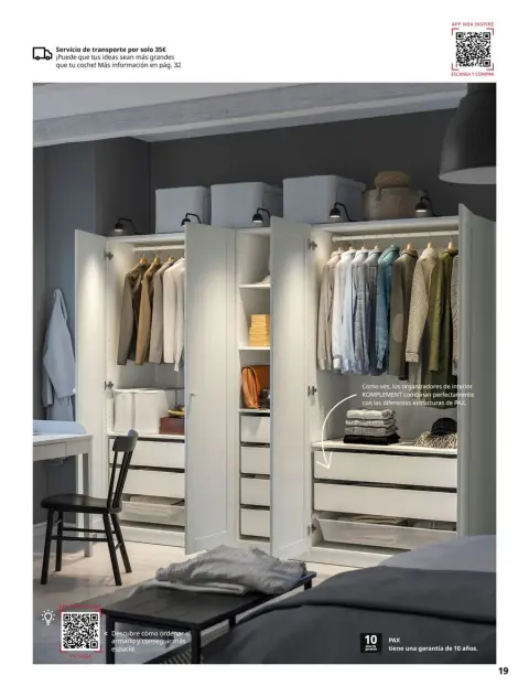 Ofertas de IKEA España de 2 septiembre a 31 enero 2026 Catálogo 2623 GUIA DE COMPRA DE PAX BAL - Página 19