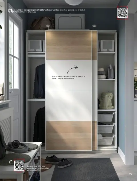 Ofertas de IKEA España de 2 septiembre a 31 enero 2026 Catálogo 2623 GUIA DE COMPRA DE PAX BAL - Página 15