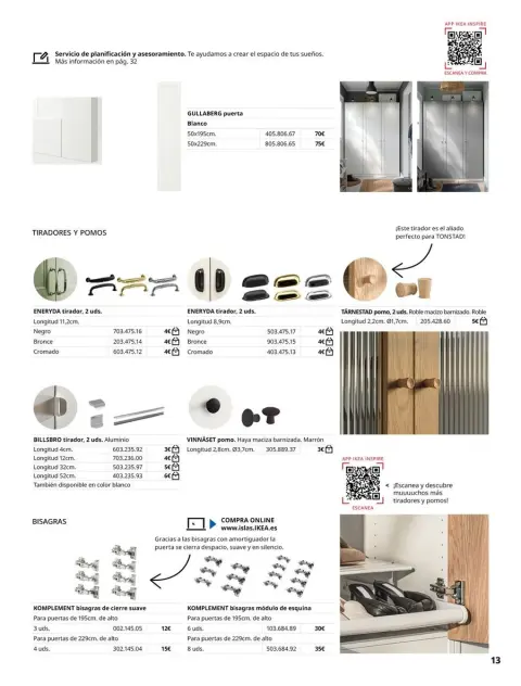 Ofertas de IKEA España de 2 septiembre a 31 enero 2026 Catálogo 2623 GUIA DE COMPRA DE PAX BAL - Página 13