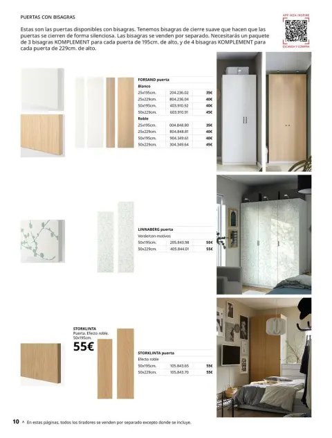 Ofertas de IKEA España de 2 septiembre a 31 enero 2026 Catálogo 2623 GUIA DE COMPRA DE PAX BAL - Página 10