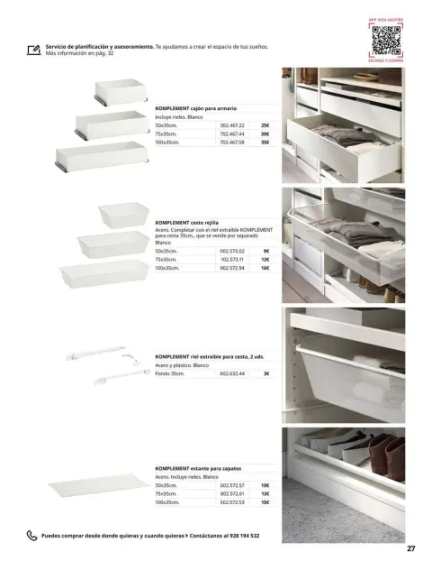 Ofertas de IKEA España de 2 septiembre a 31 enero 2026 Catálogo 2623 GUIA DE COMPRA DE PAX BAL - Página 27
